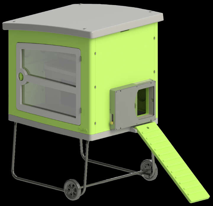 KERBL Hühnerstall Mobile Coop-Kunststoff